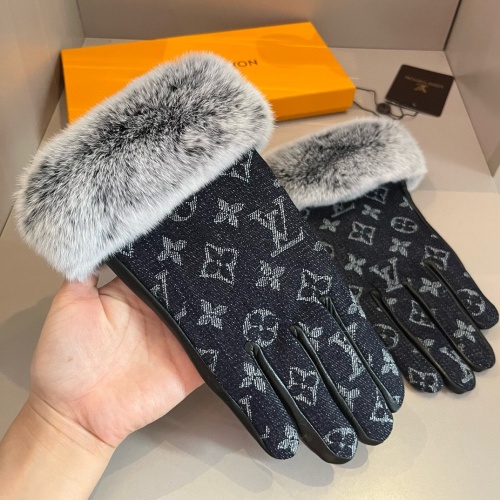 Cheap Louis Vuitton LV Gloves For Women #1260849 Replica Wholesale [$60.00 USD] [ITEM#1260849] on Replica Louis Vuitton LV Gloves