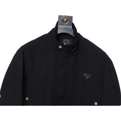 Cheap Prada Jackets Long Sleeved For Men #1260852 Replica Wholesale [$82.00 USD] [ITEM#1260852] on Replica Prada Jackets