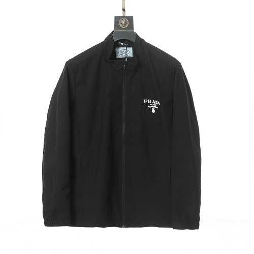 Prada Jackets Long Sleeved For Men #1260857