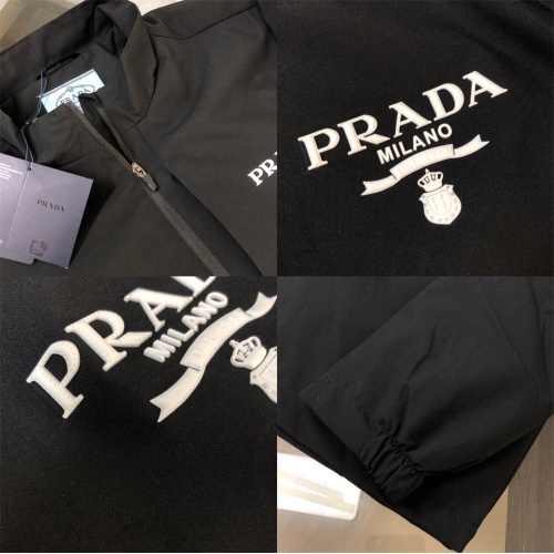 Cheap Prada Jackets Long Sleeved For Men #1260857 Replica Wholesale [$82.00 USD] [ITEM#1260857] on Replica Prada Jackets