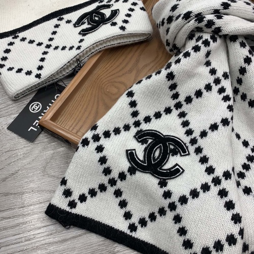 Cheap Chanel Hat and Scarf Set #1260866 Replica Wholesale [$52.00 USD] [ITEM#1260866] on Replica Chanel Hat and Scarf and Glove Set