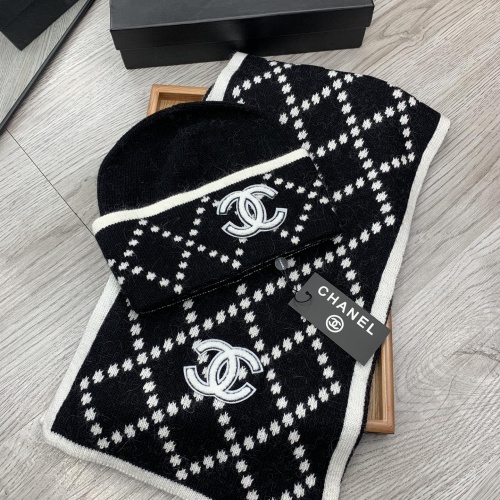 Cheap Chanel Hat and Scarf Set #1260867 Replica Wholesale [$52.00 USD] [ITEM#1260867] on Replica Chanel Hat and Scarf and Glove Set