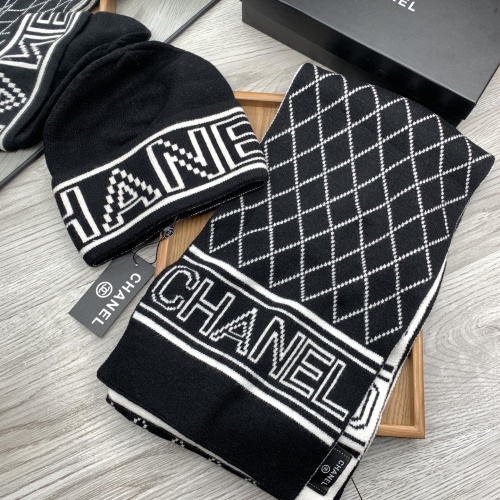 Cheap Chanel Hat and Scarf Set #1260869 Replica Wholesale [$52.00 USD] [ITEM#1260869] on Replica Chanel Hat and Scarf and Glove Set