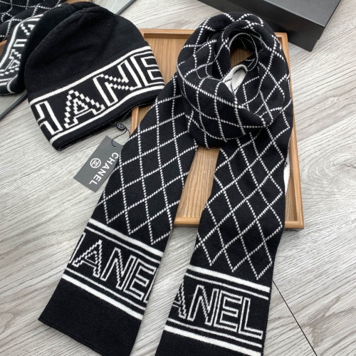 Cheap Chanel Hat and Scarf Set #1260869 Replica Wholesale [$52.00 USD] [ITEM#1260869] on Replica Chanel Hat and Scarf and Glove Set