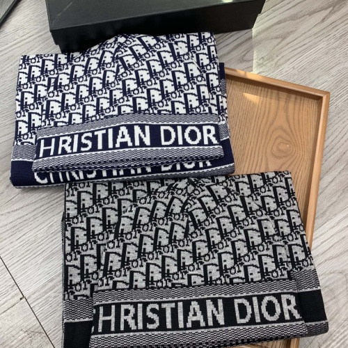 Cheap Christian Dior Hat and Scarf Set #1260872 Replica Wholesale [$52.00 USD] [ITEM#1260872] on Replica Christian Dior Hat and Scarf and Glove Set