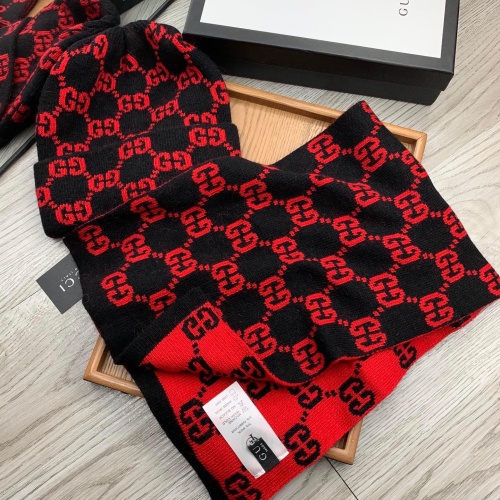 Cheap Gucci Hat and Scarf Set #1260876 Replica Wholesale [$52.00 USD] [ITEM#1260876] on Replica Gucci Hat and Scarf and Glove Set