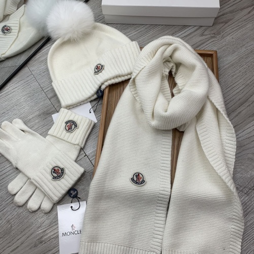 Cheap Moncler Hat and Scarf and Glove Set #1260884 Replica Wholesale [$76.00 USD] [ITEM#1260884] on Replica Moncler Hat and Scarf and Glove Set