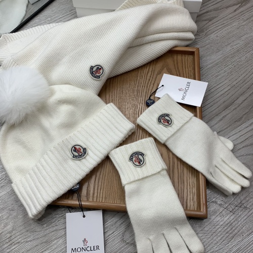 Cheap Moncler Hat and Scarf and Glove Set #1260884 Replica Wholesale [$76.00 USD] [ITEM#1260884] on Replica Moncler Hat and Scarf and Glove Set