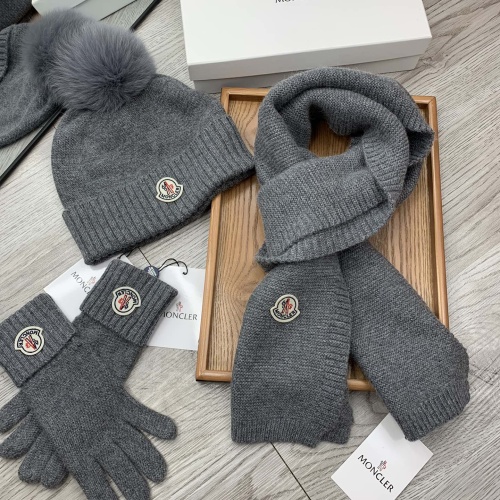 Cheap Moncler Hat and Scarf and Glove Set #1260891 Replica Wholesale [$76.00 USD] [ITEM#1260891] on Replica Moncler Hat and Scarf and Glove Set