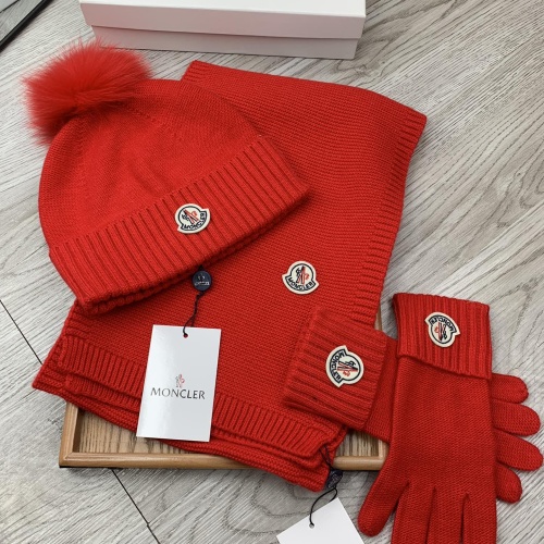 Cheap Moncler Hat and Scarf and Glove Set #1260894 Replica Wholesale [$76.00 USD] [ITEM#1260894] on Replica Moncler Hat and Scarf and Glove Set