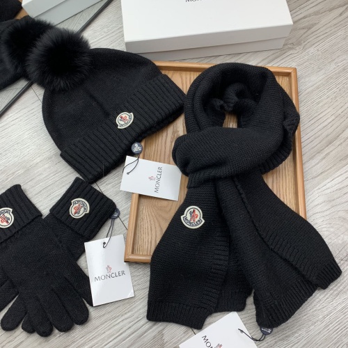 Cheap Moncler Hat and Scarf and Glove Set #1260895 Replica Wholesale [$76.00 USD] [ITEM#1260895] on Replica Moncler Hat and Scarf and Glove Set