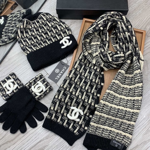 Cheap Chanel Hat and Scarf and Glove Set #1260902 Replica Wholesale [$72.00 USD] [ITEM#1260902] on Replica Chanel Hat and Scarf and Glove Set