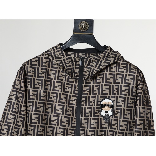 Cheap Fendi Jackets Long Sleeved For Men #1260907 Replica Wholesale [$80.00 USD] [ITEM#1260907] on Replica Fendi Jackets