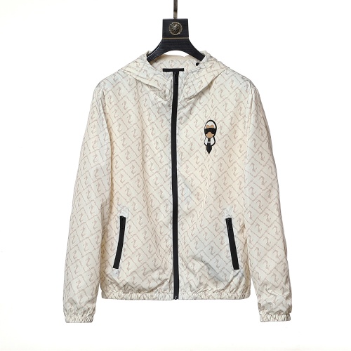 Cheap Fendi Jackets Long Sleeved For Men #1260910 Replica Wholesale [$80.00 USD] [ITEM#1260910] on Replica Fendi Jackets