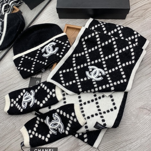 Cheap Chanel Hat and Scarf and Glove Set #1260912 Replica Wholesale [$72.00 USD] [ITEM#1260912] on Replica Chanel Hat and Scarf and Glove Set