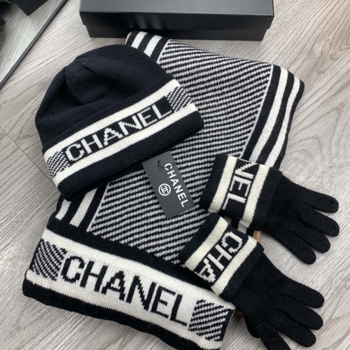 Cheap Chanel Hat and Scarf and Glove Set #1260916 Replica Wholesale [$72.00 USD] [ITEM#1260916] on Replica Chanel Hat and Scarf and Glove Set