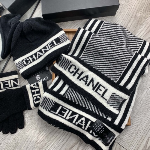 Cheap Chanel Hat and Scarf and Glove Set #1260916 Replica Wholesale [$72.00 USD] [ITEM#1260916] on Replica Chanel Hat and Scarf and Glove Set