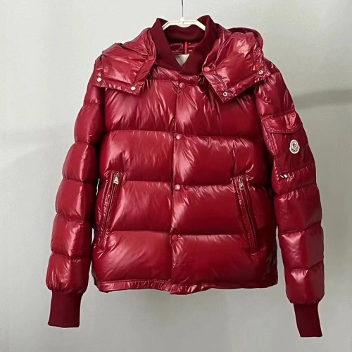 Cheap Moncler Down Feather Coat Long Sleeved For Unisex #1260958 Replica Wholesale [$185.00 USD] [ITEM#1260958] on Replica Moncler Down Feather Coat