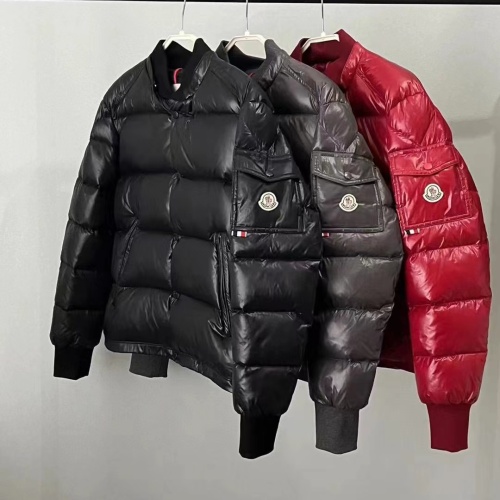 Cheap Moncler Down Feather Coat Long Sleeved For Unisex #1260958 Replica Wholesale [$185.00 USD] [ITEM#1260958] on Replica Moncler Down Feather Coat