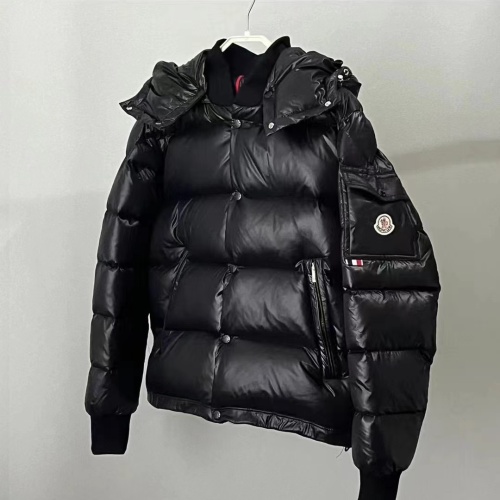 Cheap Moncler Down Feather Coat Long Sleeved For Unisex #1260960 Replica Wholesale [$185.00 USD] [ITEM#1260960] on Replica Moncler Down Feather Coat