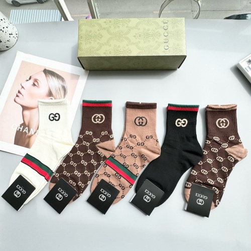 Cheap Gucci Socks #1260983 Replica Wholesale [$27.00 USD] [ITEM#1260983] on Replica Gucci Socks