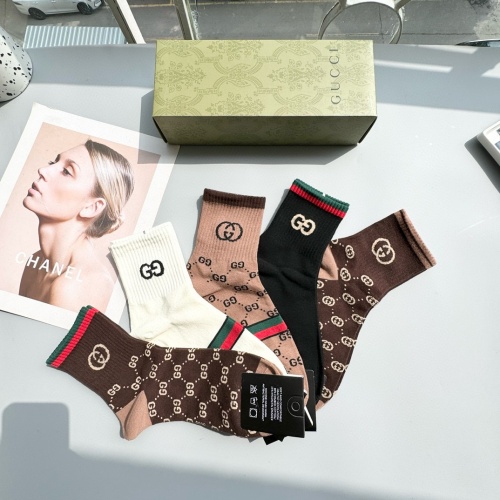 Cheap Gucci Socks #1260983 Replica Wholesale [$27.00 USD] [ITEM#1260983] on Replica Gucci Socks