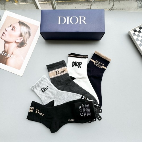 Cheap Christian Dior Socks #1260985 Replica Wholesale [$27.00 USD] [ITEM#1260985] on Replica Christian Dior Socks