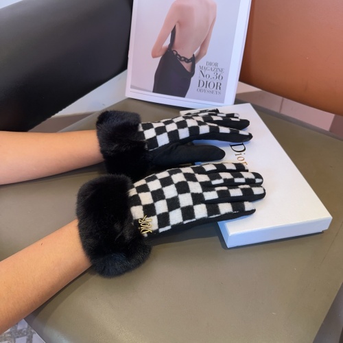 Cheap Christian Dior Gloves For Women #1260994 Replica Wholesale [$34.00 USD] [ITEM#1260994] on Replica Christian Dior Gloves