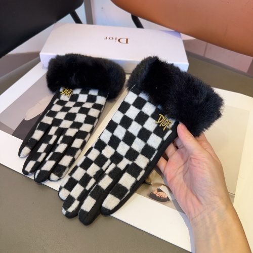 Cheap Christian Dior Gloves For Women #1260994 Replica Wholesale [$34.00 USD] [ITEM#1260994] on Replica Christian Dior Gloves