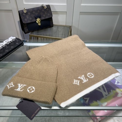 Cheap Louis Vuitton LV Hat and Scarf Set #1261009 Replica Wholesale [$48.00 USD] [ITEM#1261009] on Replica Louis Vuitton LV Hat and Scarf and Glove Set