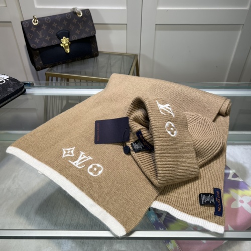 Cheap Louis Vuitton LV Hat and Scarf Set #1261009 Replica Wholesale [$48.00 USD] [ITEM#1261009] on Replica Louis Vuitton LV Hat and Scarf and Glove Set