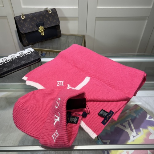 Cheap Louis Vuitton LV Hat and Scarf Set #1261010 Replica Wholesale [$48.00 USD] [ITEM#1261010] on Replica Louis Vuitton LV Hat and Scarf and Glove Set