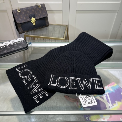 Cheap LOEWE Hat and Scarf Set #1261024 Replica Wholesale [$48.00 USD] [ITEM#1261024] on Replica LOEWE Hat and Scarf and Glove Set