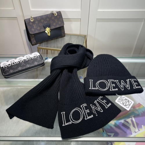 Cheap LOEWE Hat and Scarf Set #1261024 Replica Wholesale [$48.00 USD] [ITEM#1261024] on Replica LOEWE Hat and Scarf and Glove Set