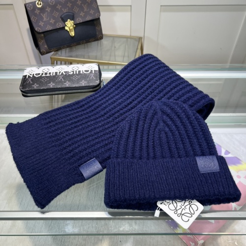 Cheap LOEWE Hat and Scarf Set #1261028 Replica Wholesale [$48.00 USD] [ITEM#1261028] on Replica LOEWE Hat and Scarf and Glove Set