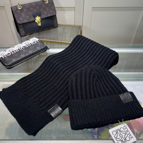 Cheap LOEWE Hat and Scarf Set #1261029 Replica Wholesale [$48.00 USD] [ITEM#1261029] on Replica LOEWE Hat and Scarf and Glove Set