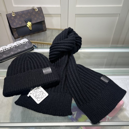 Cheap LOEWE Hat and Scarf Set #1261029 Replica Wholesale [$48.00 USD] [ITEM#1261029] on Replica LOEWE Hat and Scarf and Glove Set