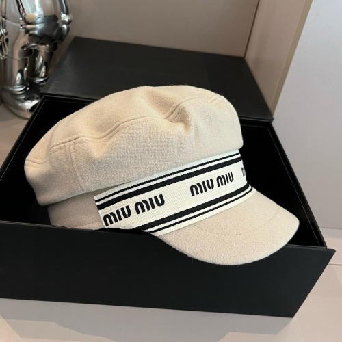 Cheap MIU MIU Caps #1261039 Replica Wholesale [$42.00 USD] [ITEM#1261039] on Replica MIU MIU Caps