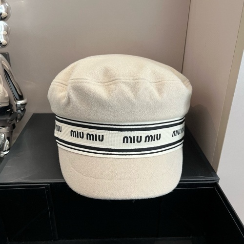 Cheap MIU MIU Caps #1261039 Replica Wholesale [$42.00 USD] [ITEM#1261039] on Replica MIU MIU Caps