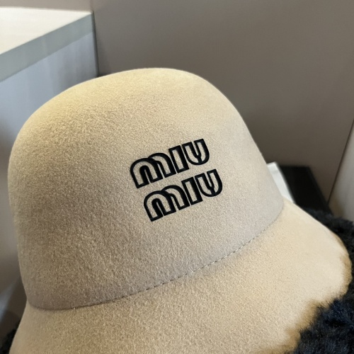 Cheap MIU MIU Caps #1261070 Replica Wholesale [$45.00 USD] [ITEM#1261070] on Replica MIU MIU Caps