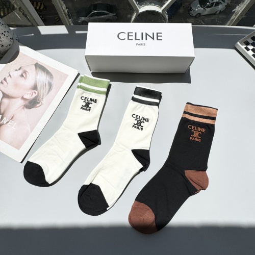 Cheap Celine Socks #1261080 Replica Wholesale [$29.00 USD] [ITEM#1261080] on Replica Celine Socks