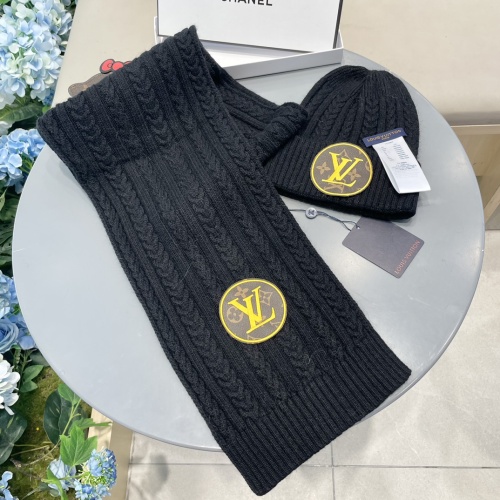 Cheap Louis Vuitton LV Hat and Scarf Set #1261084 Replica Wholesale [$60.00 USD] [ITEM#1261084] on Replica Louis Vuitton LV Hat and Scarf and Glove Set