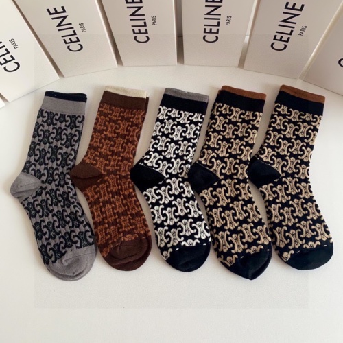 Cheap Celine Socks #1261090 Replica Wholesale [$29.00 USD] [ITEM#1261090] on Replica Celine Socks