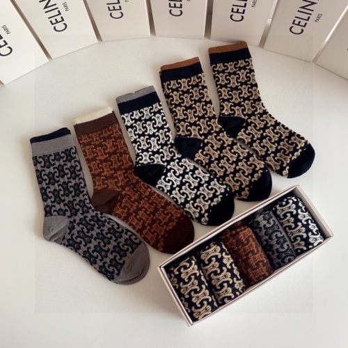 Cheap Celine Socks #1261090 Replica Wholesale [$29.00 USD] [ITEM#1261090] on Replica Celine Socks