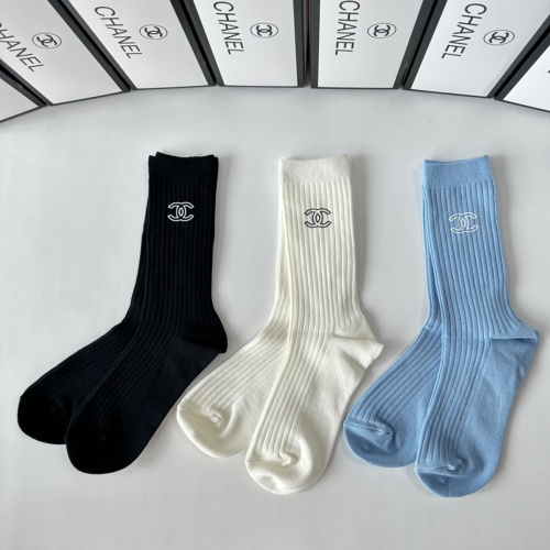 Cheap Chanel Socks #1261092 Replica Wholesale [$32.00 USD] [ITEM#1261092] on Replica Chanel Socks