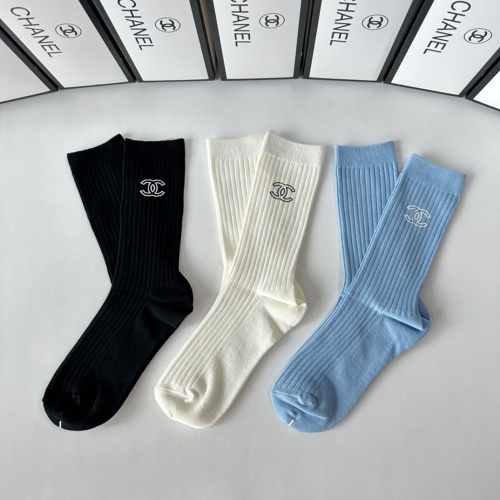 Cheap Chanel Socks #1261092 Replica Wholesale [$32.00 USD] [ITEM#1261092] on Replica Chanel Socks