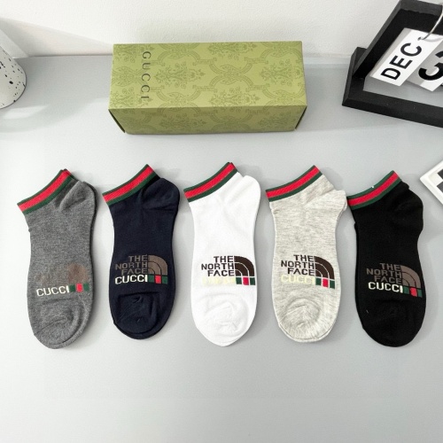 Cheap Gucci Socks #1261096 Replica Wholesale [$27.00 USD] [ITEM#1261096] on Replica Gucci Socks