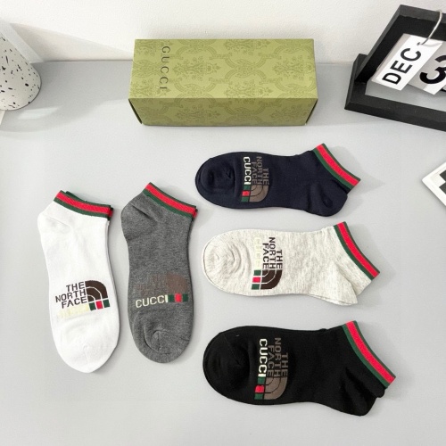 Cheap Gucci Socks #1261096 Replica Wholesale [$27.00 USD] [ITEM#1261096] on Replica Gucci Socks