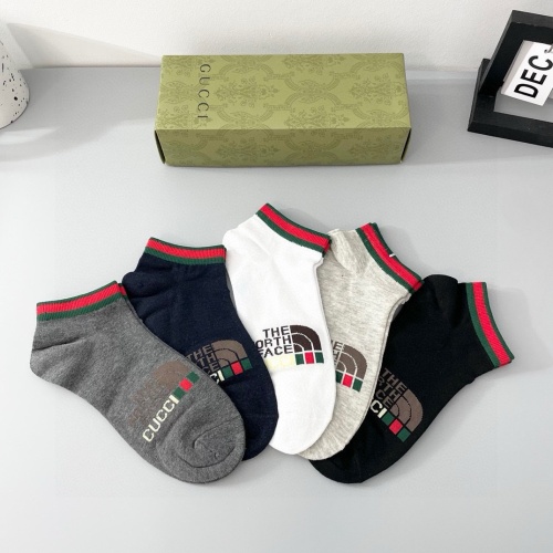 Cheap Gucci Socks #1261096 Replica Wholesale [$27.00 USD] [ITEM#1261096] on Replica Gucci Socks