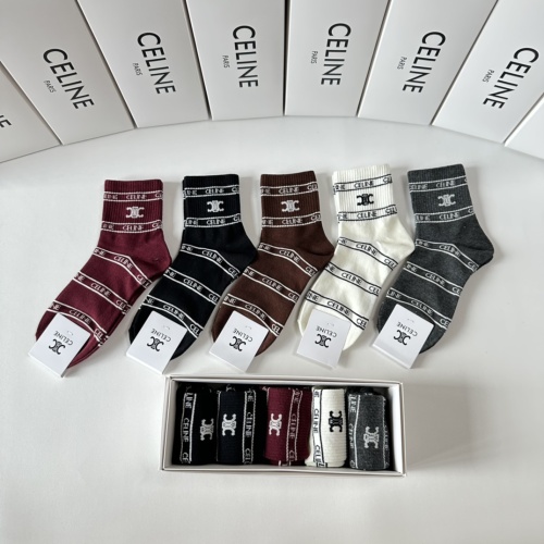 Cheap Celine Socks #1261112 Replica Wholesale [$25.00 USD] [ITEM#1261112] on Replica Celine Socks